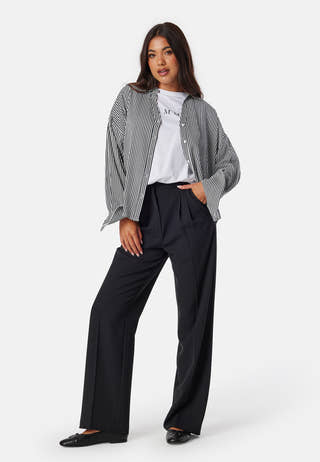 Vmbumpy L/S Oversize Shirt Wvn