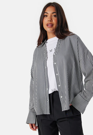 Vmbumpy L/S Oversize Shirt Wvn