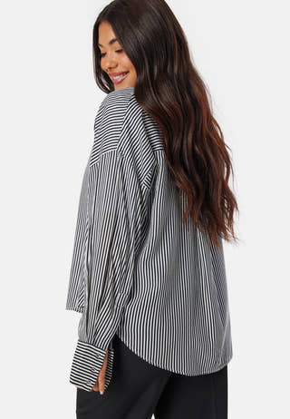 Vmbumpy L/S Oversize Shirt Wvn