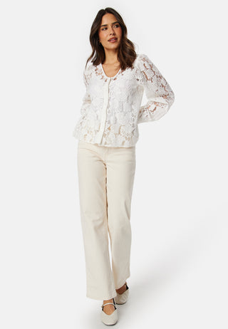 Vmgabena L/S Lace Shirt