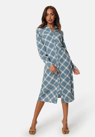 Vmginas Betine LS Calf Dress