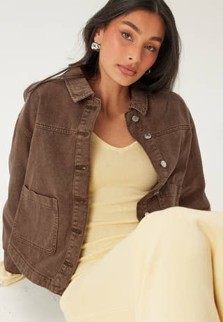 Vmjamie Ls Denim Shacket Mix N