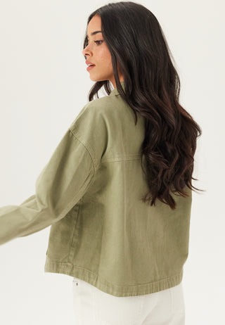 Vmjamie Ls Denim Shacket Mix N