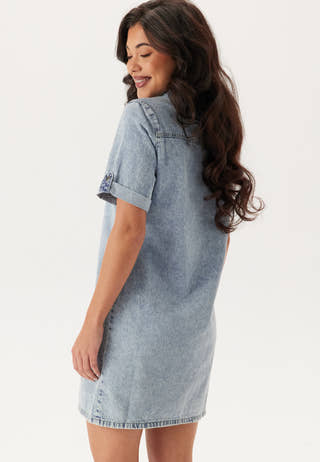 Vmjennie Ss Short Denim Dress