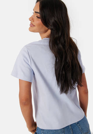 Vmkarma SS O-Neck emb shirt