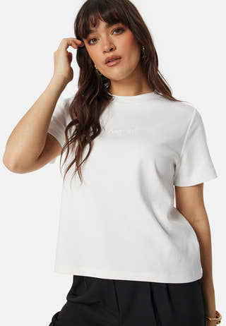 Vmkarma SS O-Neck emb shirt