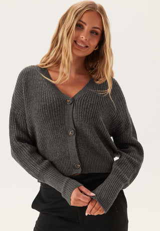 Vmlea LS V-Neck Cuff Cardigan