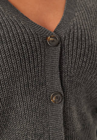 Vmlea LS V-Neck Cuff Cardigan
