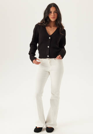 Vmlealight Ls V-neck Jewel Cardigan