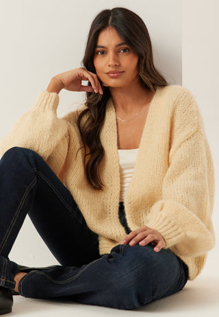 Vmmaybe Ls Open Cardigan