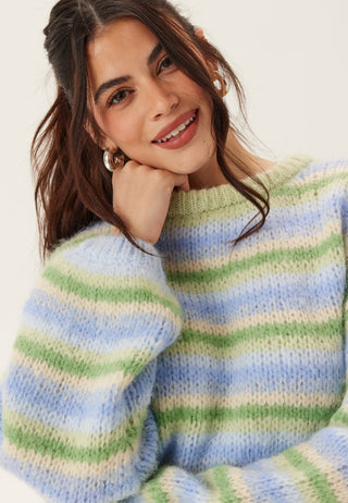 Vmmaybe Stripe Ls O-neck Pullover
