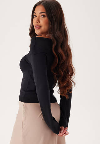 Vmmercury Off Shoulder Ls Pull