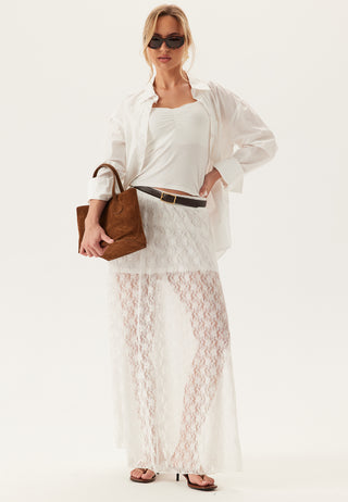 Vmnelda Hw Long Lace Skirt