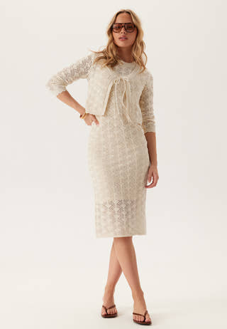 Vmnewverena 3/4 V-NECK CARDIGA