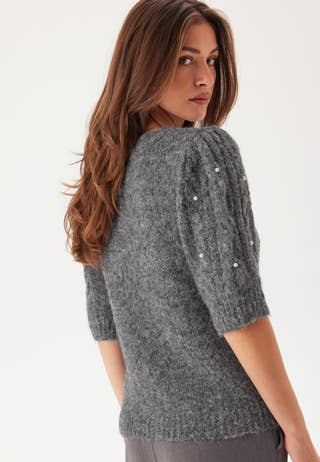 Vmnova Ss Pearl Puff Pullover