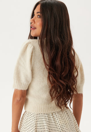 Vmnovah Ss O-neck Puff Pullove