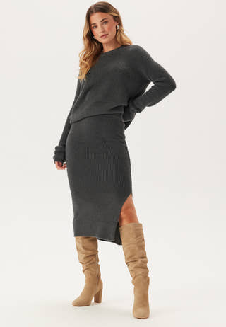 Vmpuff Nw Calf Pencil Skirt Bo