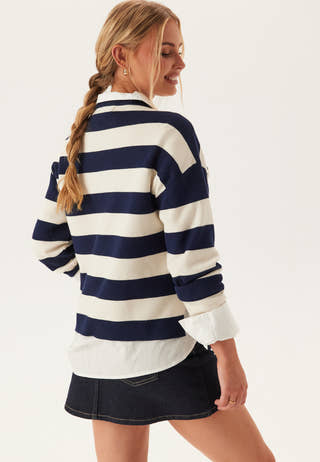 Vmsilje Ls O-neck Boxy Pullove