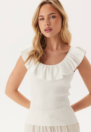 Vmsilje Sl Ruffle Top