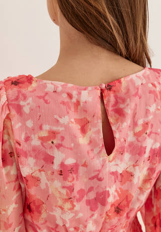 Vmsmilla Ls Short Layer Dress