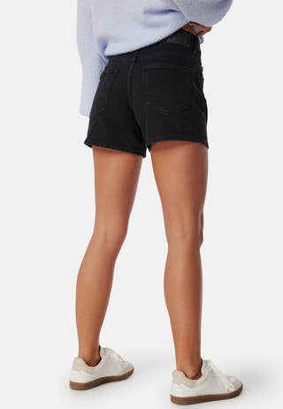 Vmtess mid rise short denim shorts