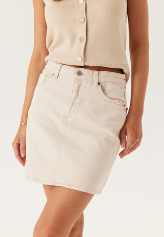 Vmtessa High Rise short denim skirt