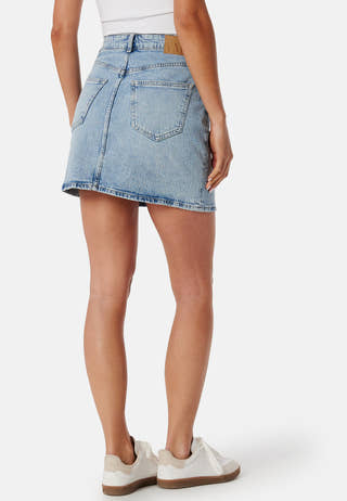 Vmtessa High Rise short denim skirt