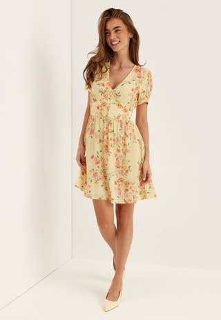 Vmvilma Holy Ss Short Dress