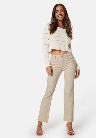 Vmwild Sheila Mid Rise Kick Flare