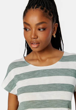 Wide Stripe S/L Top