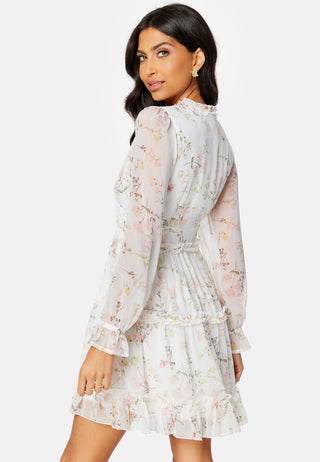 Wonda 7/8 Frill Short Dress