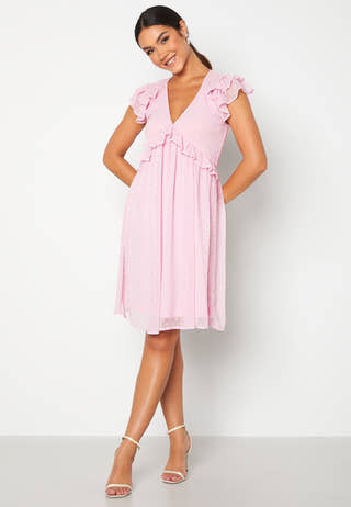 Armina V-Neck S/S Short Dress