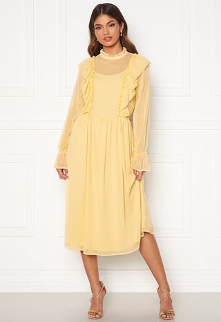 Ashlynn Highneck L/S Dress