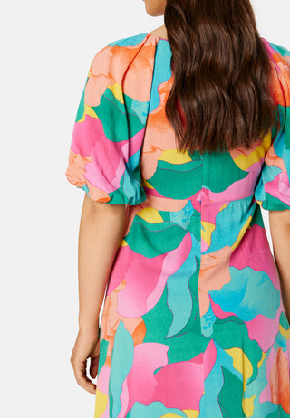 Besta V-Neck Maxi Dress