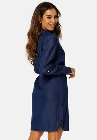 Bista Denim Belt Dress