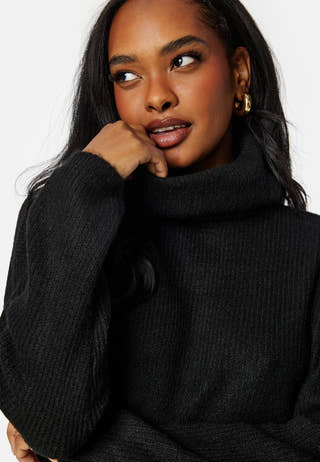 Cilia Rollneck L/S Knit Top