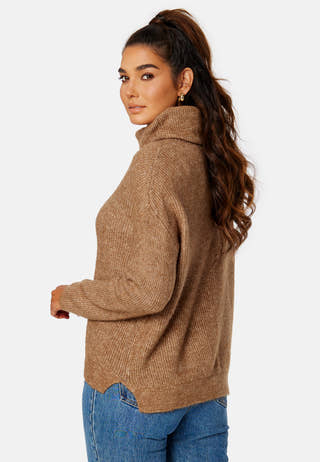 Cilia Rollneck L/S Knit Top