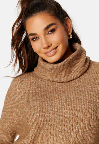 Cilia Rollneck L/S Knit Top