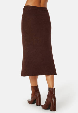 Vicomfy A-Line Knit Skirt