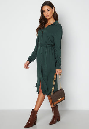 Dania Belt L/S Shirt Dress