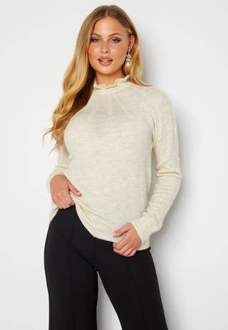 Dua Crew Neck Knit Top