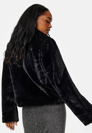 Ebba L/S New Faux Fur Jacket