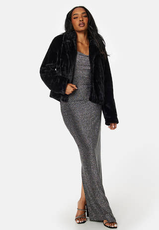 Ebba L/S New Faux Fur Jacket
