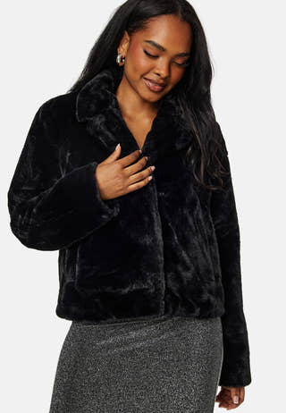Ebba L/S New Faux Fur Jacket