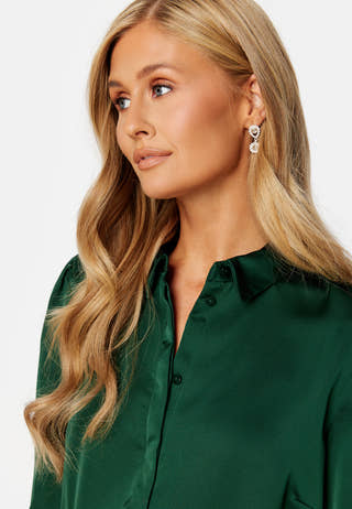 Ellette Satin L/S Shirt