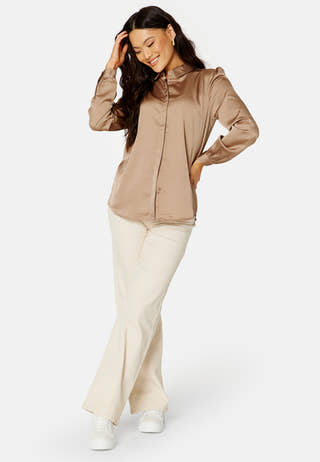 Ellette Satin L/S Shirt