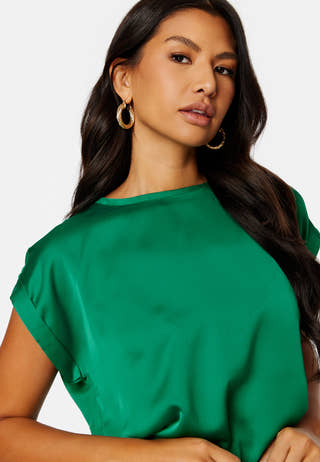 Viellette S/S Satin Top