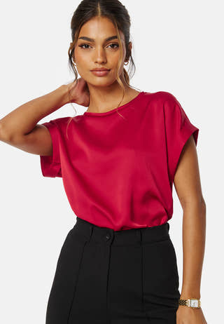 Viellette S/S Satin Top