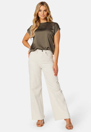 Viellette S/S Satin Top