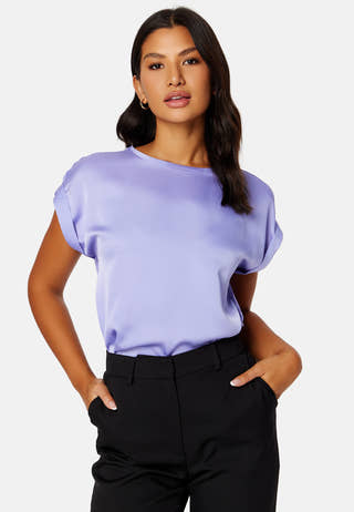 Viellette S/S Satin Top